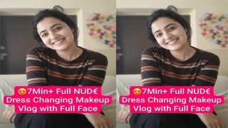 Desi GF Latest Viral Full Nude Dress Changing & Makeup Viral Porn Video