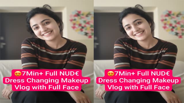 Desi GF Latest Viral Full Nude Dress Changing & Makeup Viral Porn Video