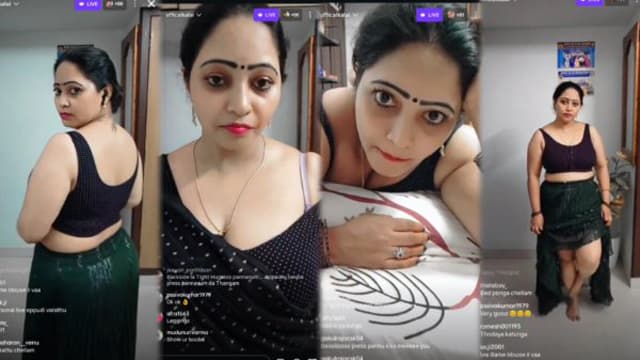 Kalaiyarasi Live Chat – Boobs Leak Hard Exposed