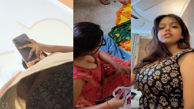 Sexy Indian Cousin Sister Boobs Captured Video HD