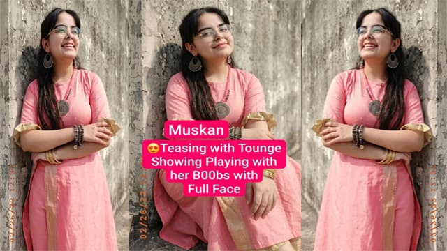 Muskan Miss Most Charming Teasing Exclusive Viral