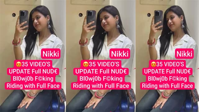 Horny Niharika Aka Nikki Blowjob Hard Fuck
