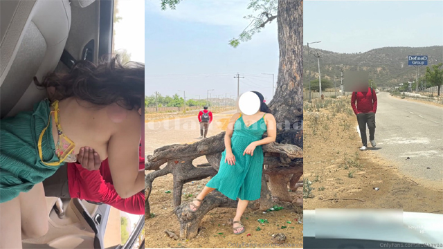 SexyIndianWife hotlaavaa BG Outdoor Dares Porn