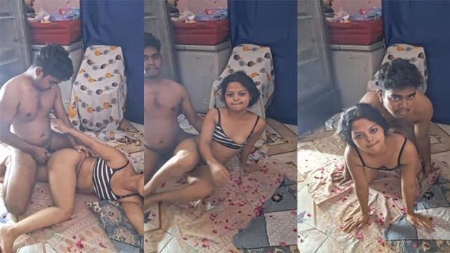 Newly Married Desi Couple Second Night Hardcore Fucking Video Free