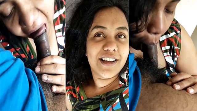 Tamil Cuckold Wife Giving Deep Blowjob Mms – Cum On Face